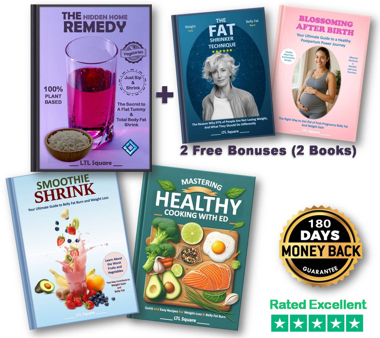 The Hidden Home Remedy - 3 Books Exclusive Limited - Time Discount + 2 Free Bonuses (2 Books)